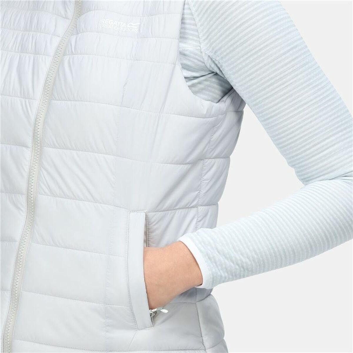 Gilet da Donna Regatta Freezeway III Insulated Bianco