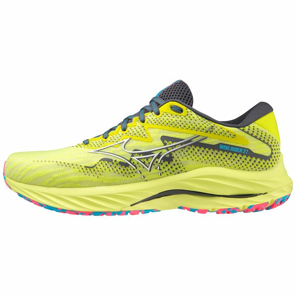 Scarpe da Running per Adulti Mizuno Wave Rider 27 Giallo Uomo