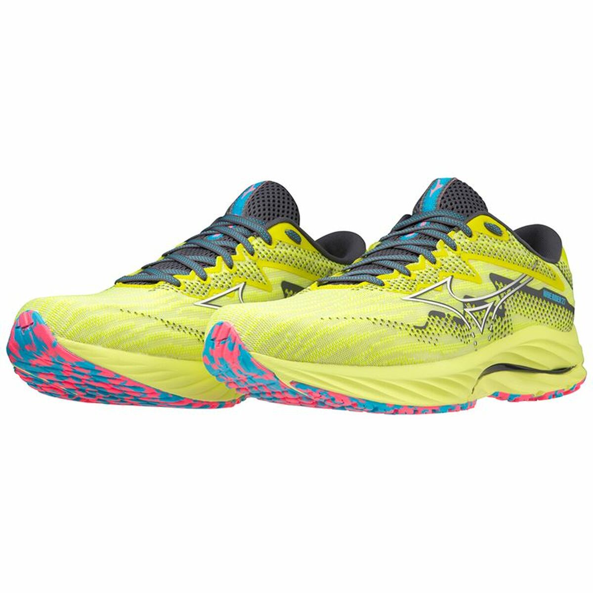 Scarpe da Running per Adulti Mizuno Wave Rider 27 Giallo Uomo