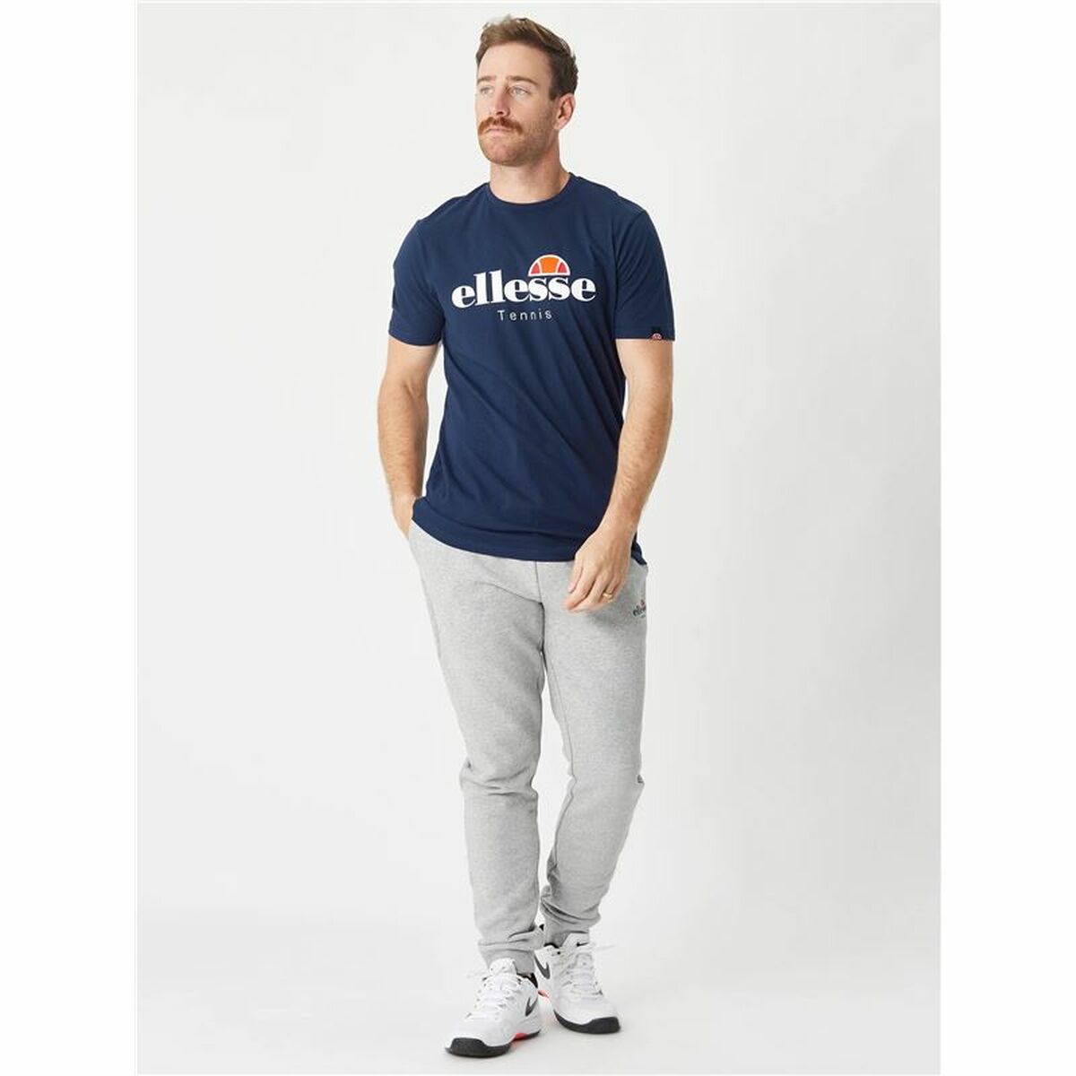 Maglia a Maniche Corte Uomo Ellesse  Dritto