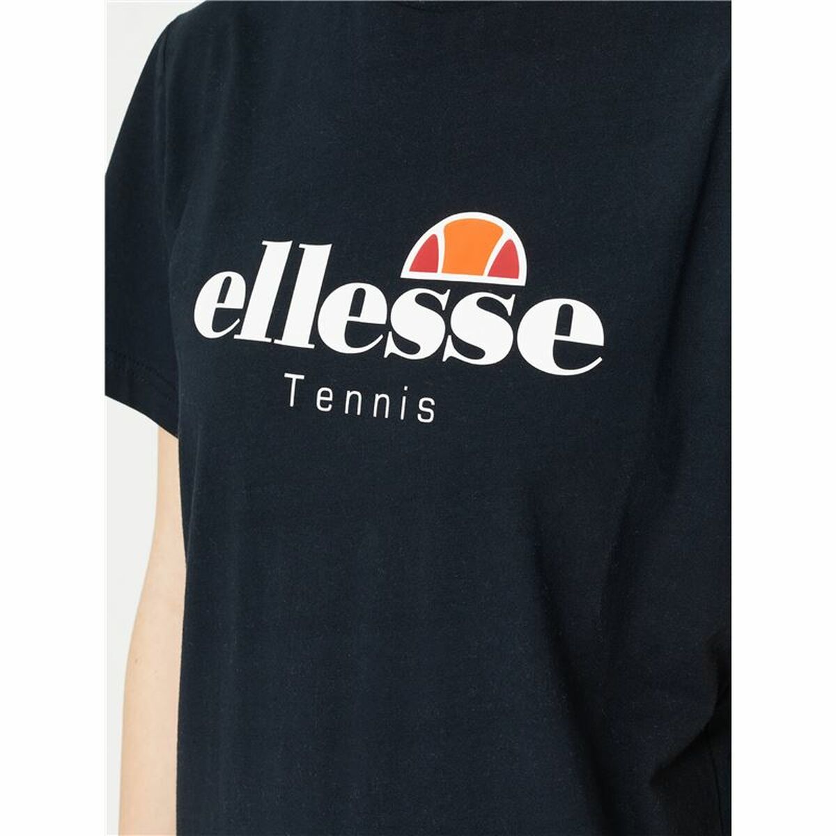 Maglia a Maniche Corte Donna Ellesse Colpo Nero