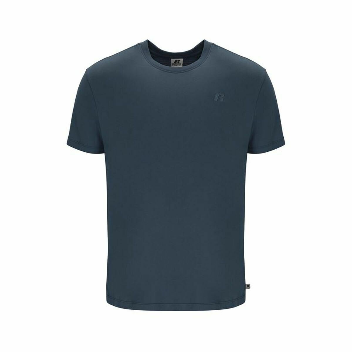 Maglia a Maniche Corte Uomo Russell Athletic Amt A30011 Blu scuro