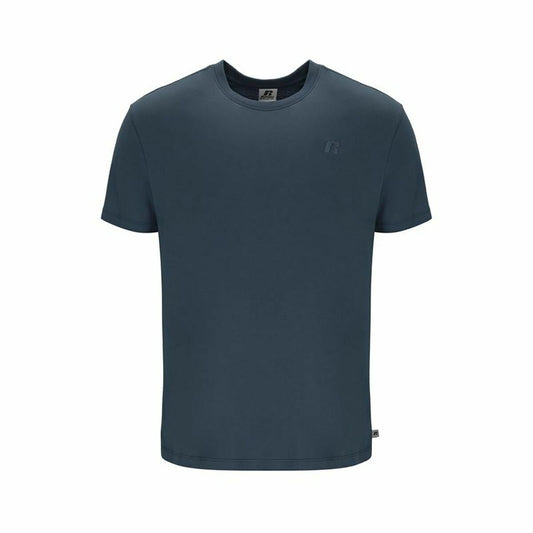 Maglia a Maniche Corte Uomo Russell Athletic Amt A30011 Blu scuro