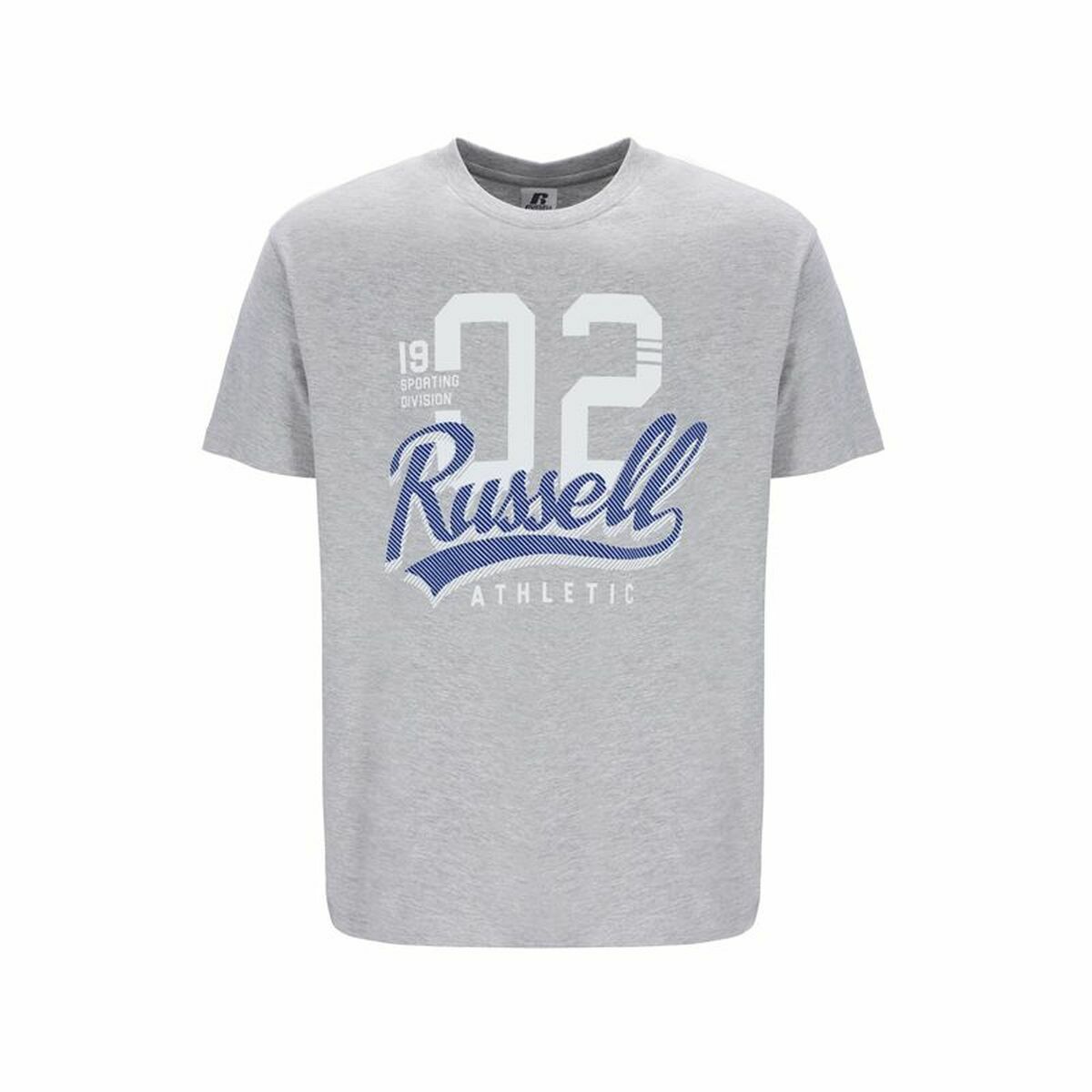 Maglia a Maniche Corte Uomo Russell Athletic Amt A30101 Grigio