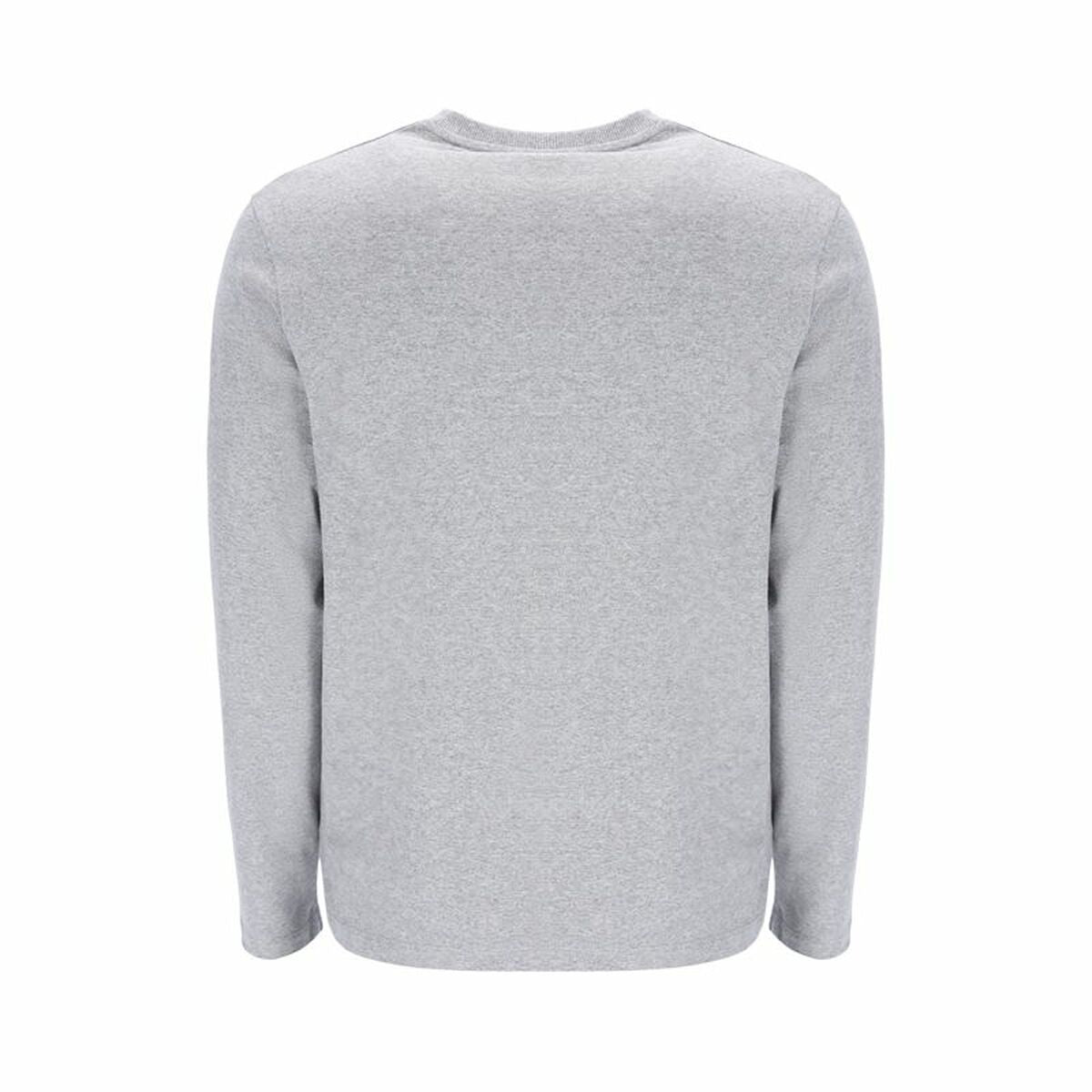 Maglia a Maniche Lunghe Uomo Russell Athletic Collegiate Grigio chiaro