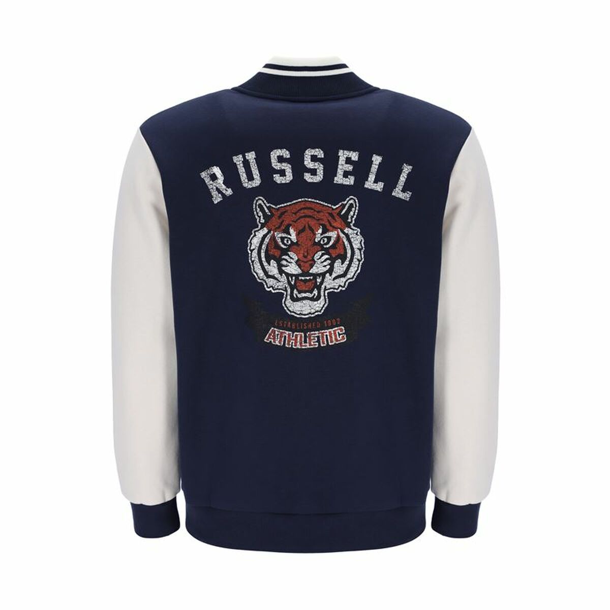 Giacca Sportiva da Uomo Russell Athletic Bomber Ty Blu Marino