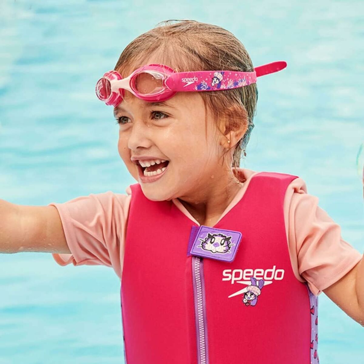 Occhialini da Nuoto per Bambini Speedo 8-1211514639 Rosa Taglia unica