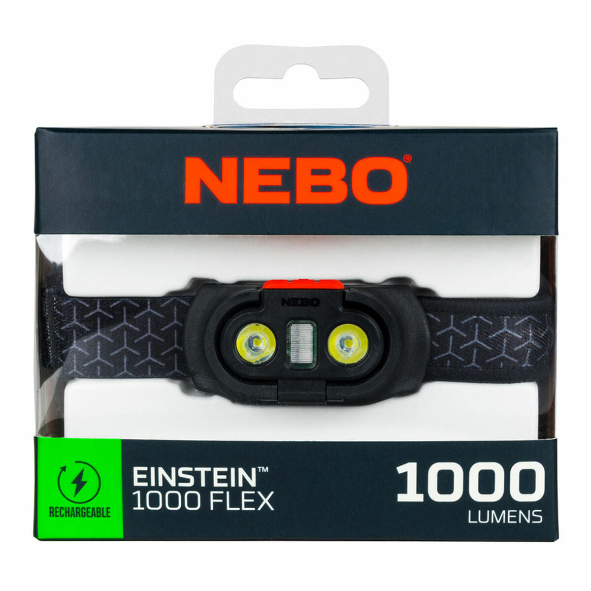 Torcia Frontale LED Nebo Einstein™ 1000 Flex 1000 Lm