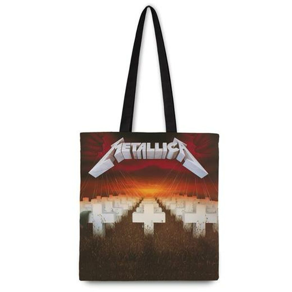 Borsa a Spalla Rocksax Metallica Cotone 37 x 42 cm