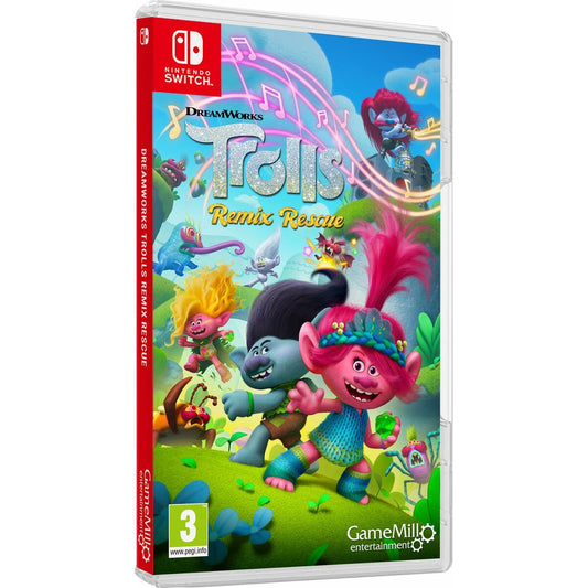 Videogioco per Switch GameMill Dreamworks: Trolls - Remix Rescue