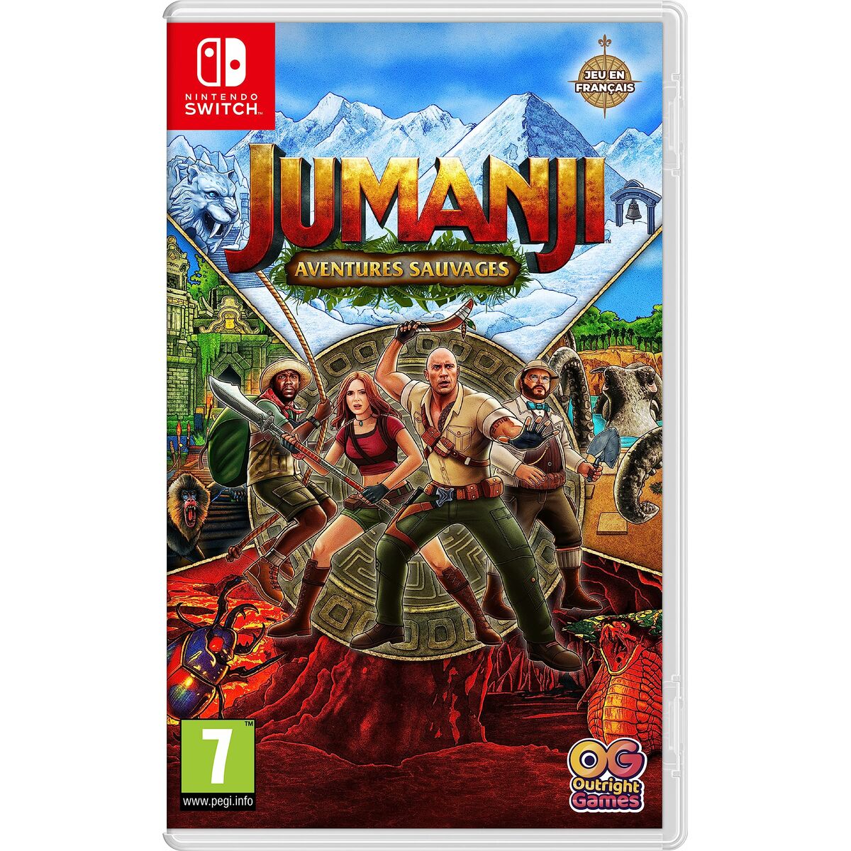 Videogioco per Switch Bandai Namco Jumanji: Wild Adventures (FR)