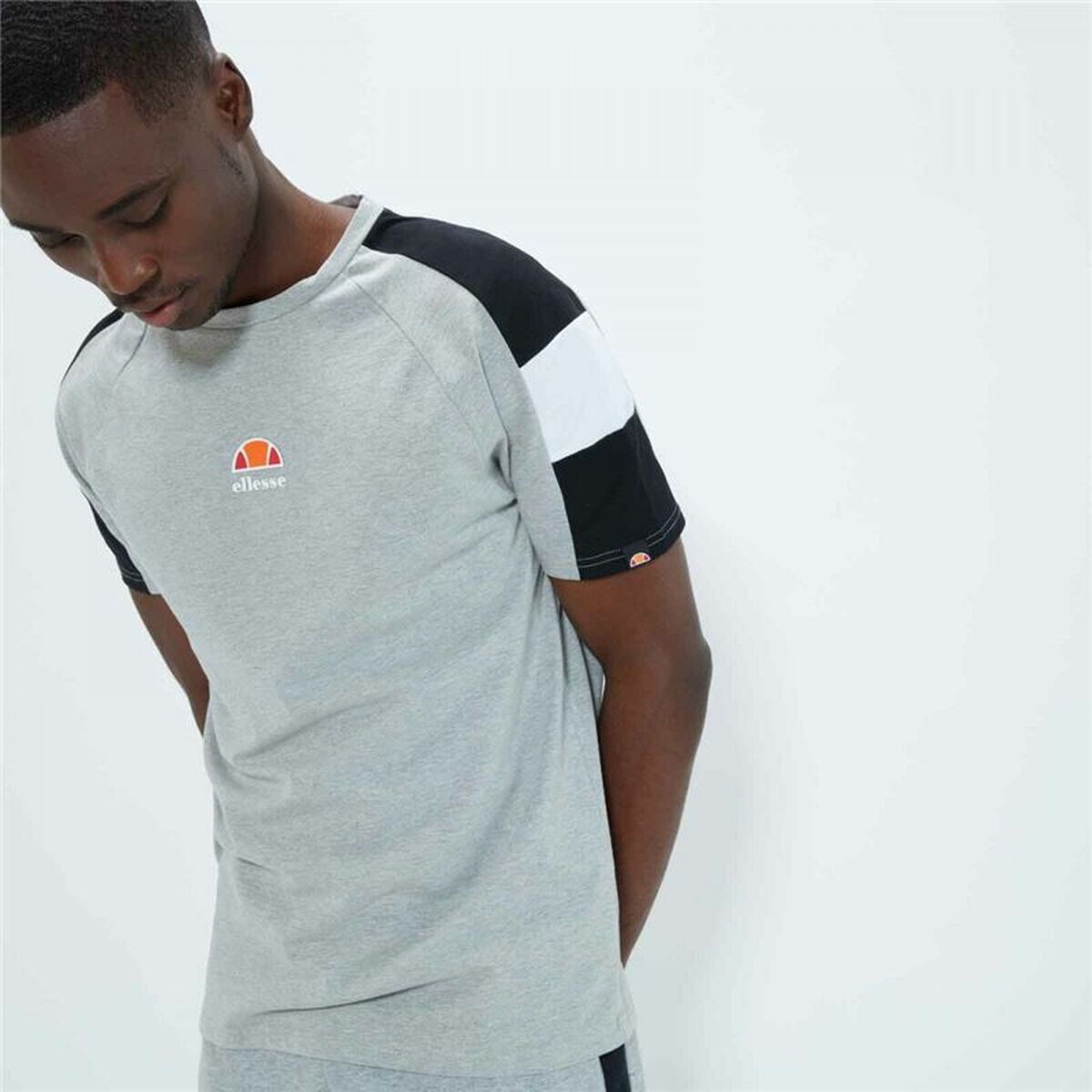 Maglia a Maniche Corte Uomo Ellesse  Fosha Grigio