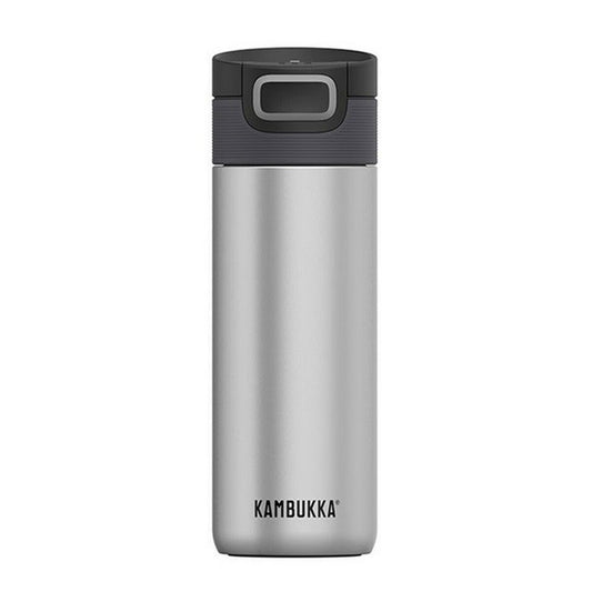 Thermos Kambukka Etna Nero Argentato Nero/Grigio Silicone Acciaio inossidabile 500 ml