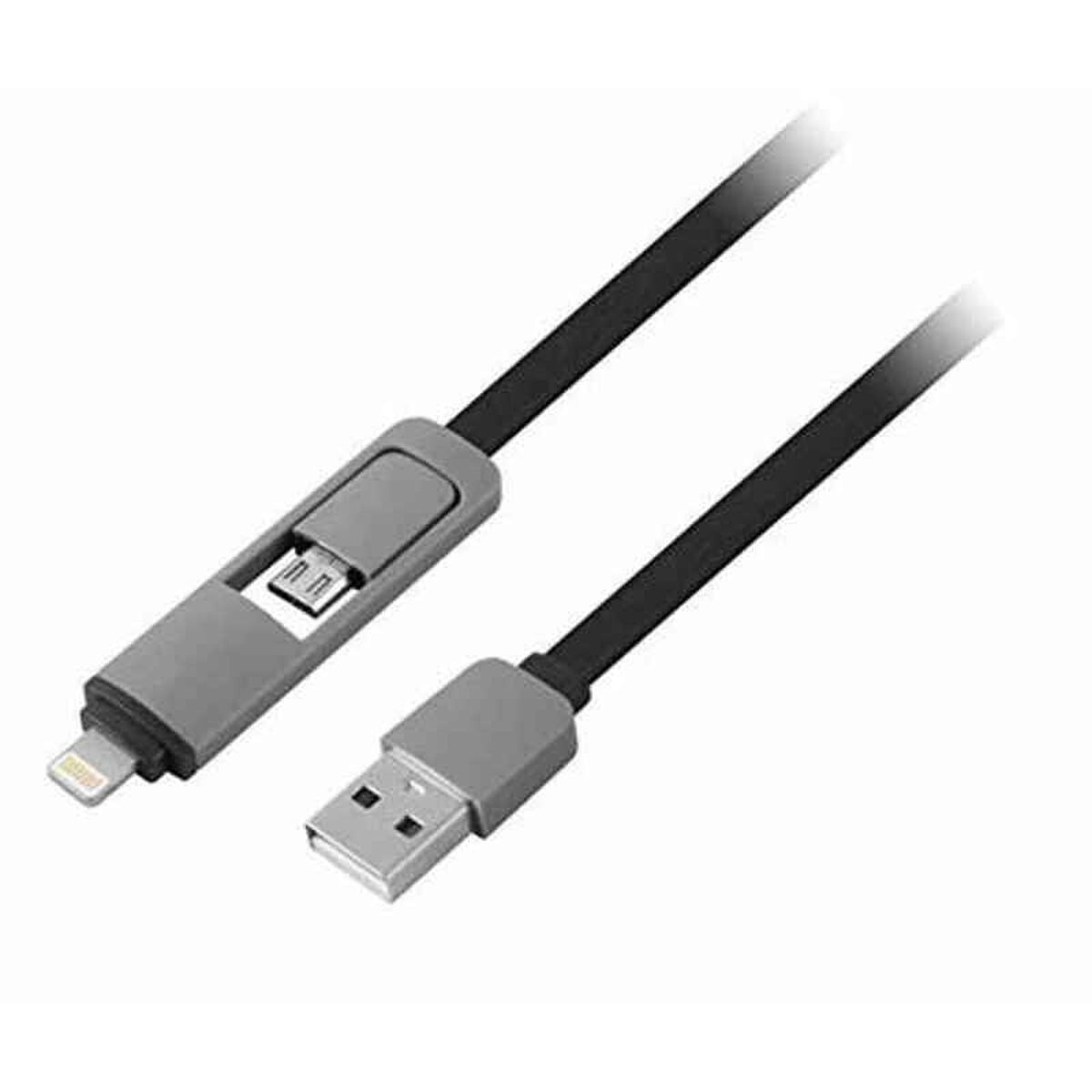 Cavo adattatore 1LIFE PA2IN1FLAT USB (1 m)