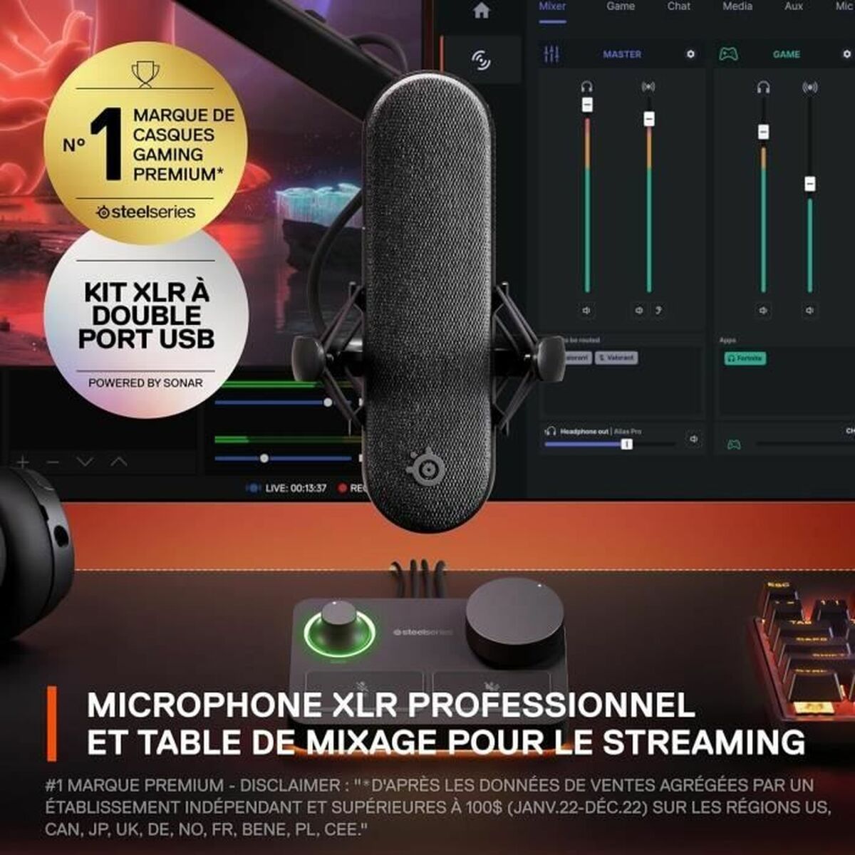 Microfono SteelSeries