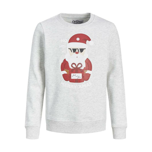 Felpa senza Cappuccio Uomo Jack & Jones 12219685  Bianco