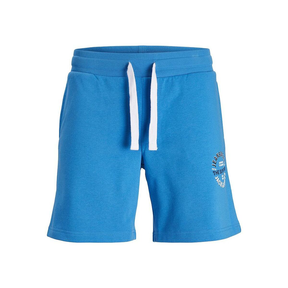 Pantaloni Corti Sportivi da Uomo Jack & Jones JPSTANDY SWEAT 12225087 Azzurro