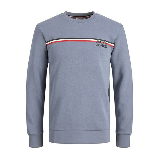 Felpa per Bambini Jack & Jones JJATLAS CREW NECK JNR 12232669 Azzurro