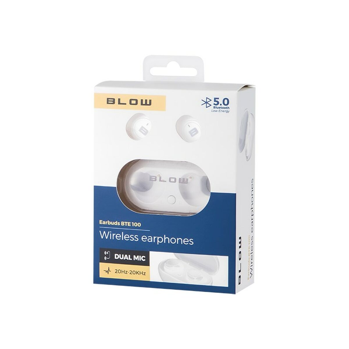 Auricolari in Ear Bluetooth Blow BTE100 Bianco