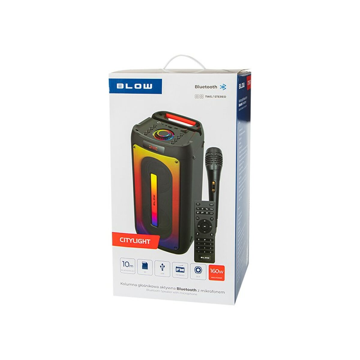 Altoparlante Bluetooth Portatile Blow 30-391# Nero