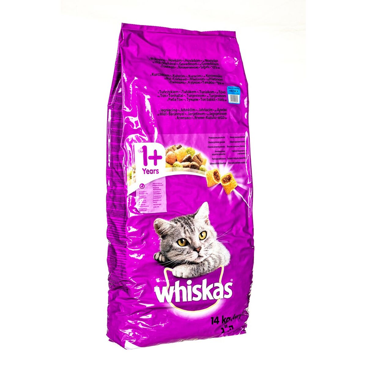 Cibo per gatti Whiskas 5900951014390 Adulto Tonno 14 Kg