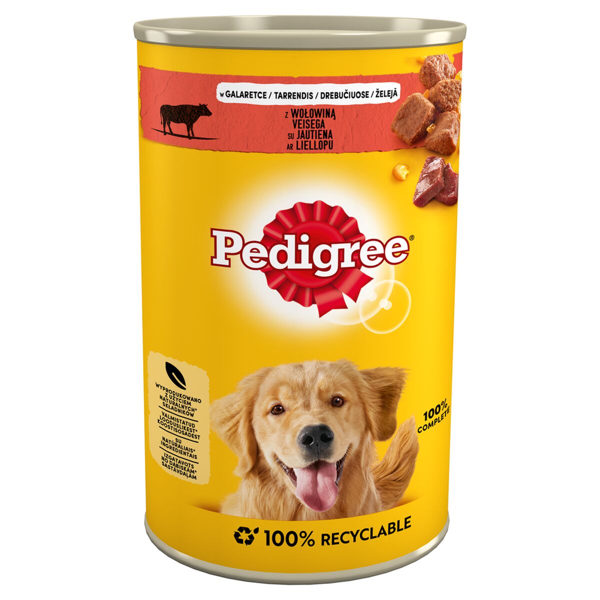 Cibo umido Pedigree                                 Carne di vitello 1,2 kg