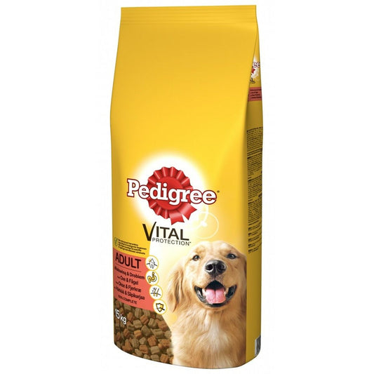 Io penso Pedigree Vital Adulto Pollo Carne di vitello 15 kg