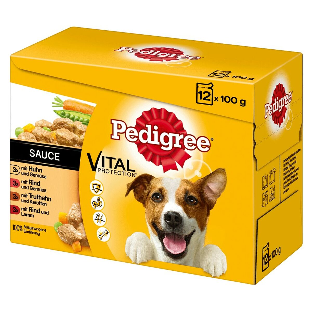 Io penso Pedigree                                 Adulto Pollo Tacchino Carne di vitello Agnello Vegetale 1,2 kg