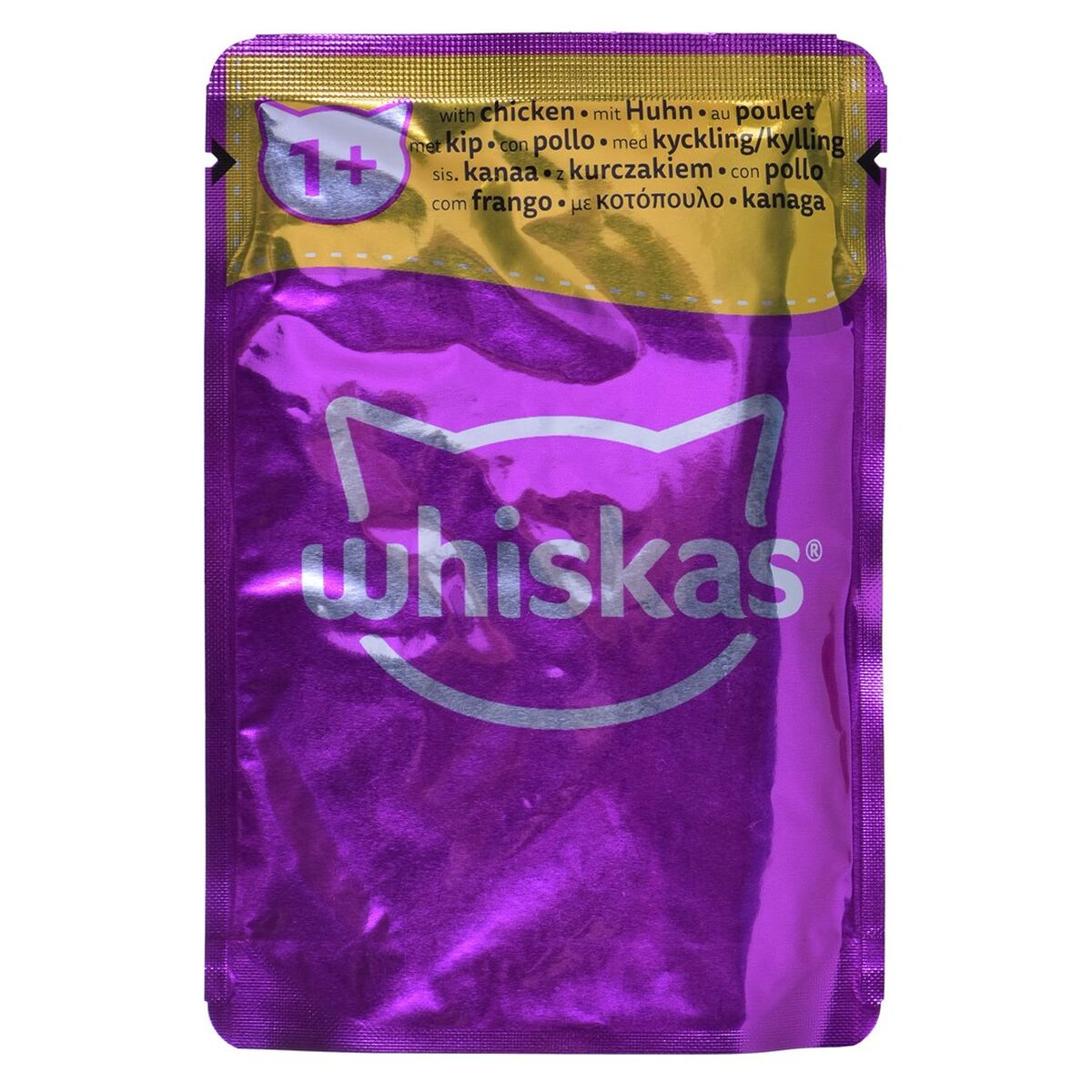 Cibo per gatti Whiskas Classic Meals Pollo Carne di vitello Agnello Uccelli 80 x 85 g