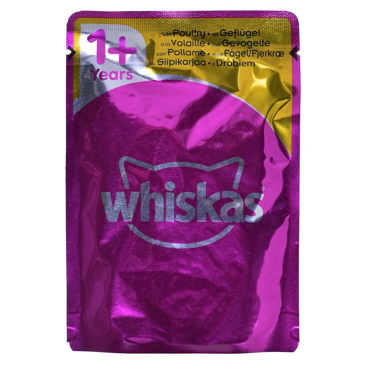 Cibo per gatti Whiskas Pure Delight Pollo Tacchino Anatra Uccelli 40 x 85 g