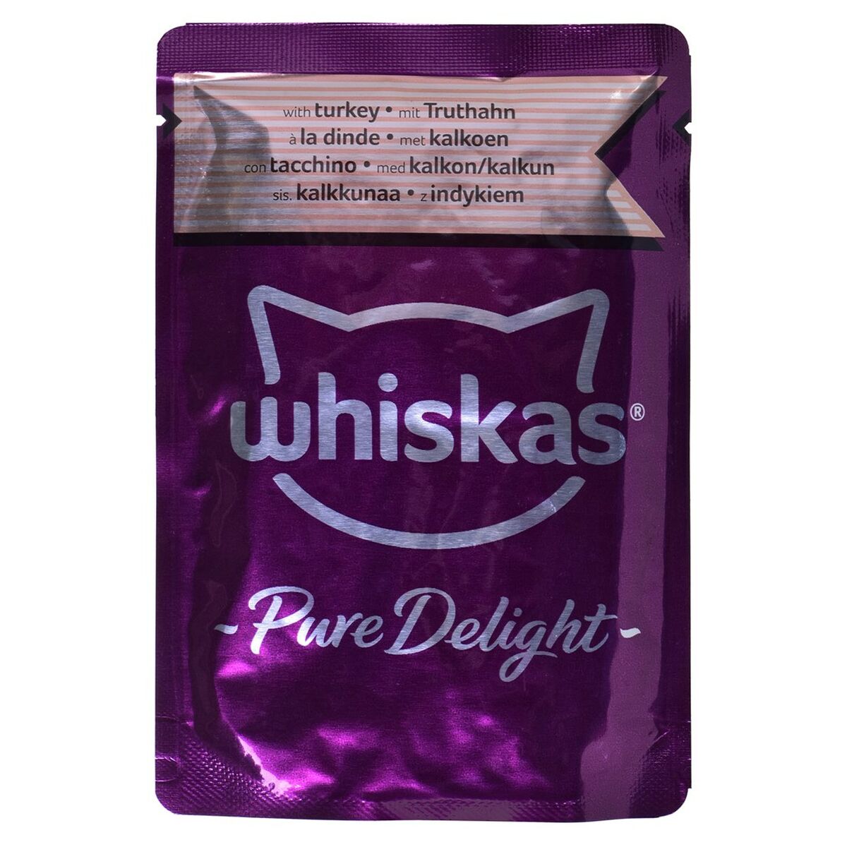 Cibo per gatti Whiskas Pure Delight Pollo Tacchino Anatra Uccelli 40 x 85 g