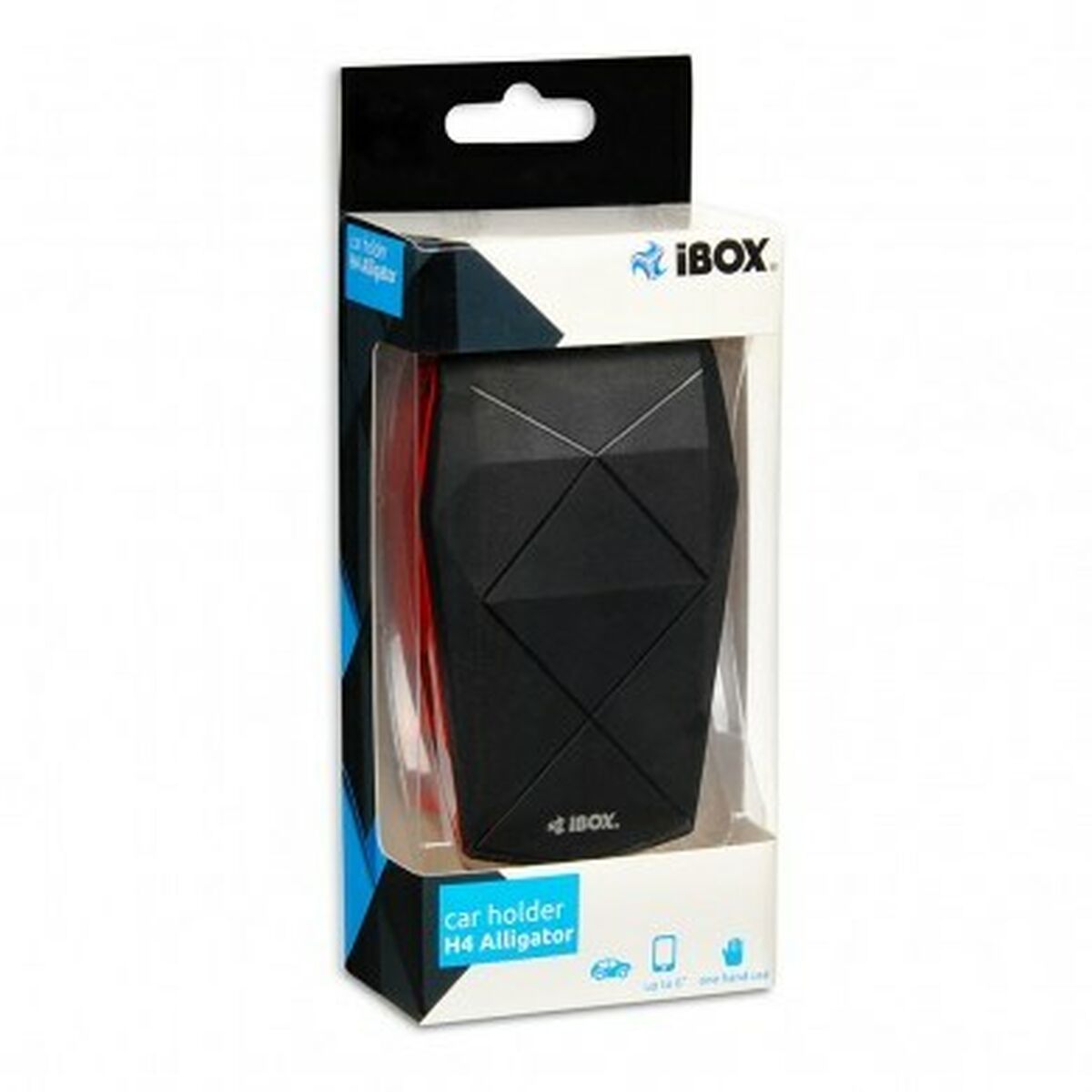 Supporto per Auto Ibox H-4 BLACK-RED Nero Rosso Nero/Rosso Rosso/Nero