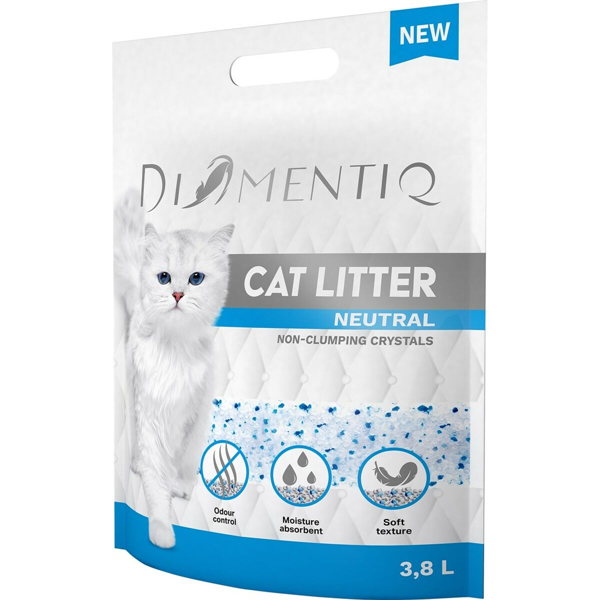 Sabbia per Gatti Diamentiq 3,8 L