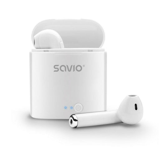 Auricolari in Ear Bluetooth Savio TWS-01 Bianco