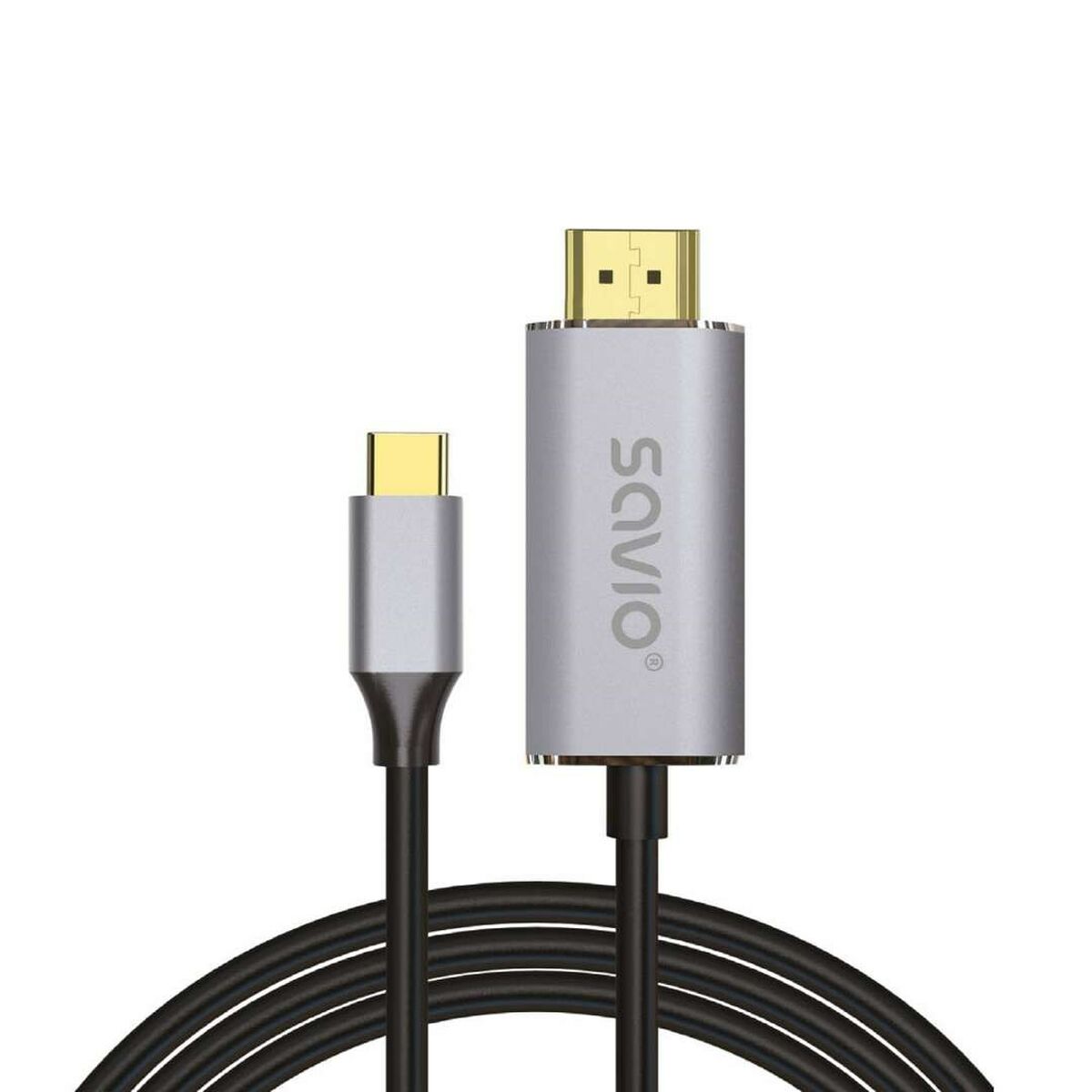 Cavo USB C con HDMI Savio CL-170 1 m