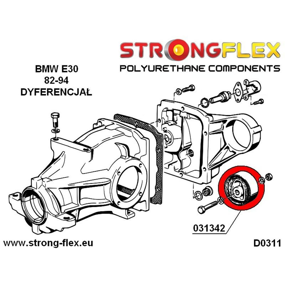 Silentblock Strongflex STF036103B