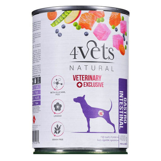 Cibo umido 4VETS                                 Cani adulti Tacchino 400 g