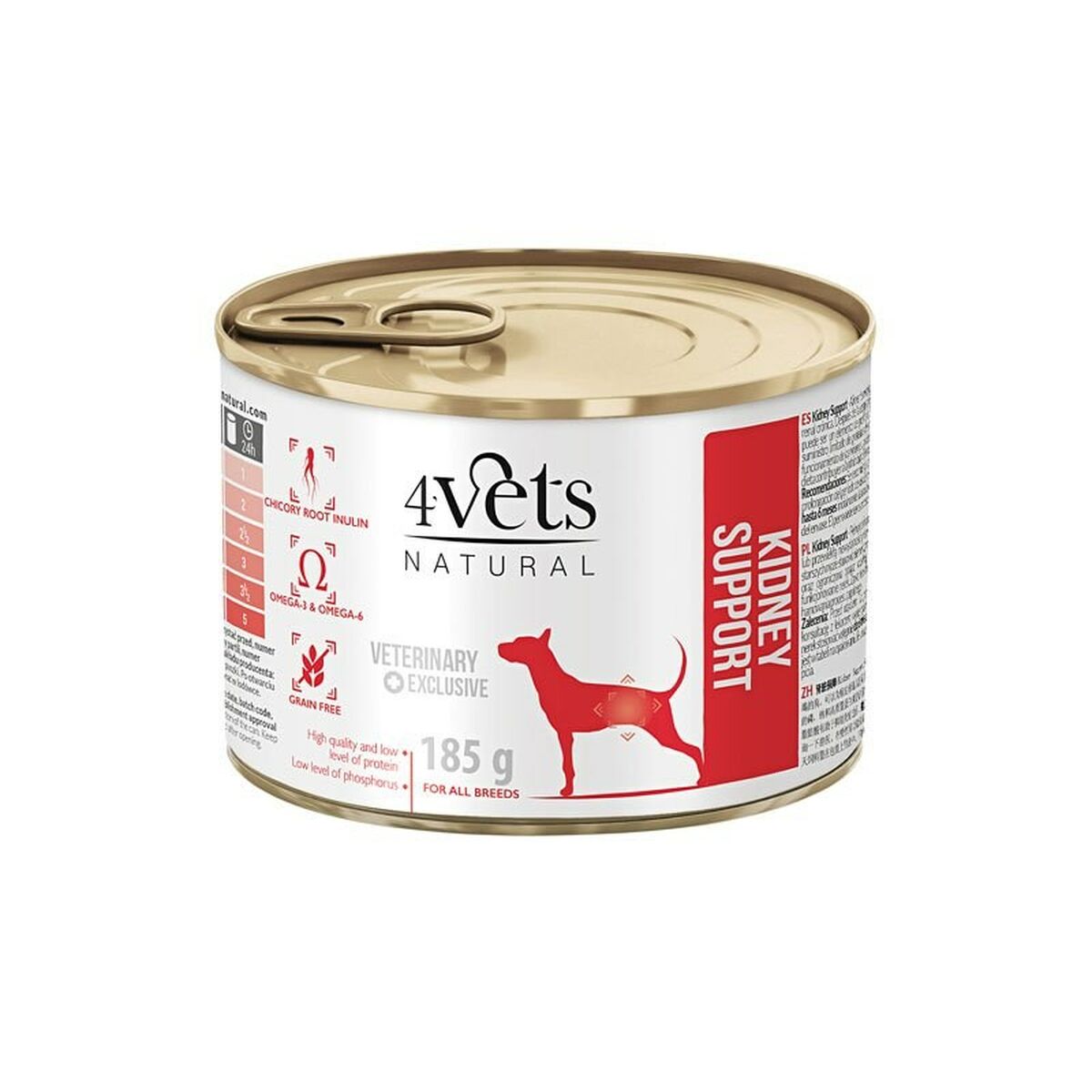 Cibo umido 4VETS                                 Cani adulti Tacchino 185 g