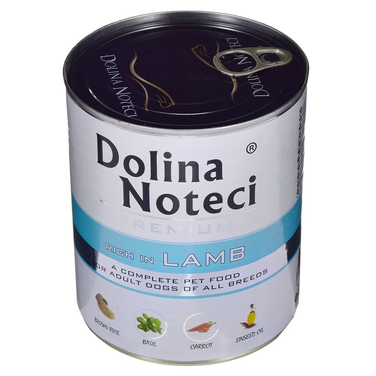 Cibo umido Dolina Noteci Premium Agnello 800 g