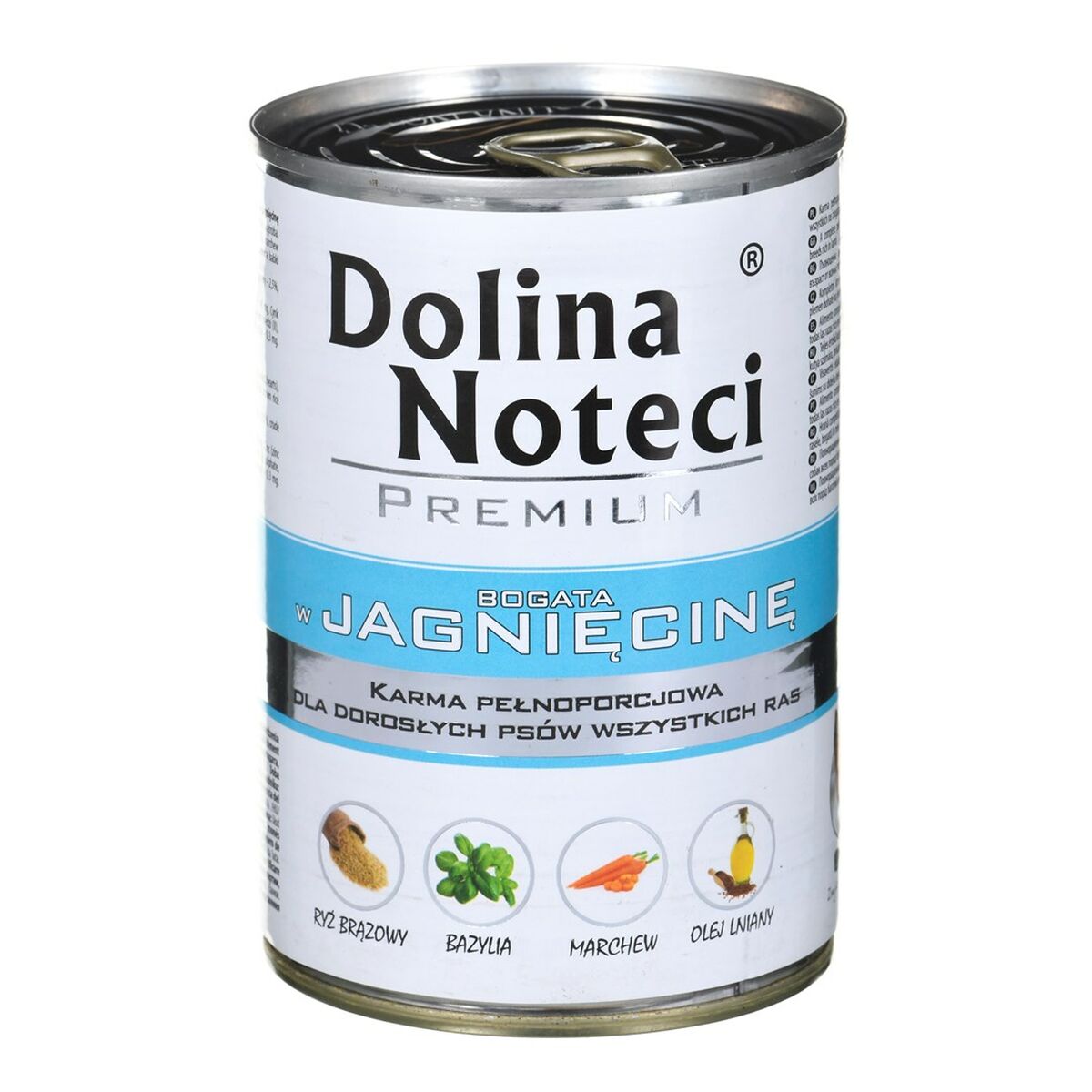 Cibo umido Dolina Noteci Premium Agnello 400 g