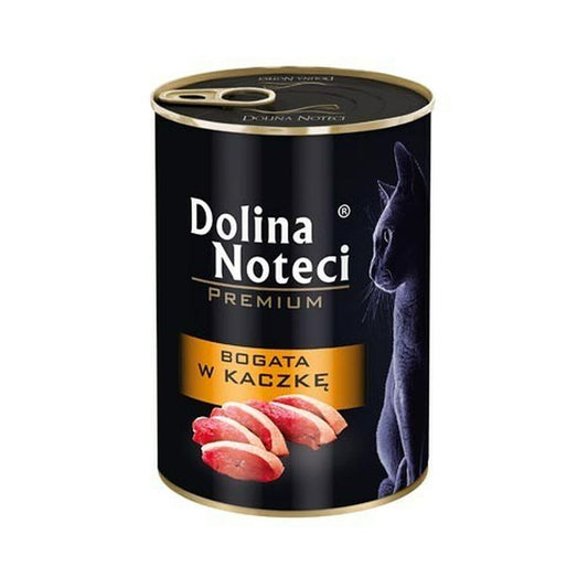 Cibo per gatti Dolina Noteci Premium Pollo Carne di vitello Anatra Maiale 400 g