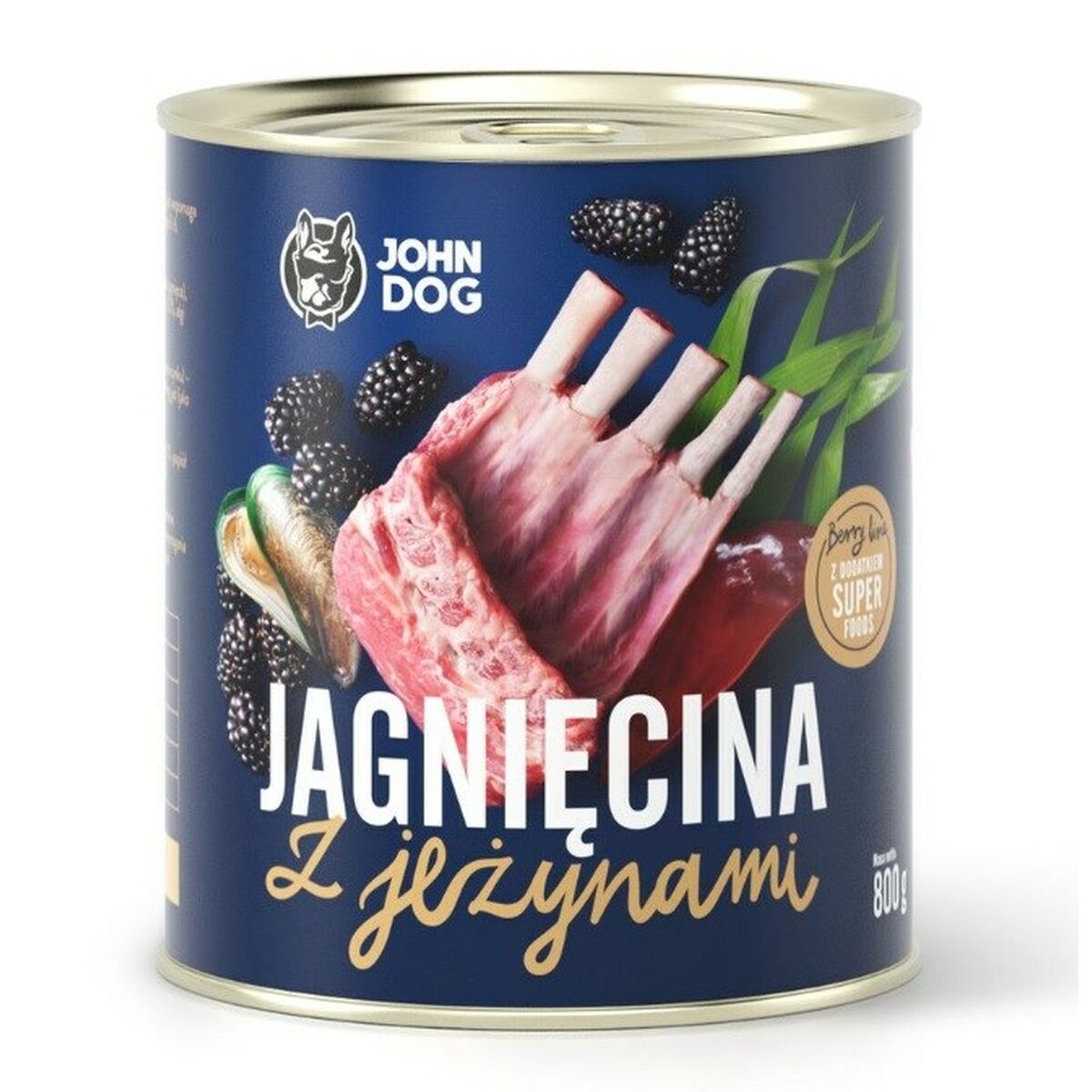 Cibo umido John Dog                                 Mora Agnello 6 x 800 g