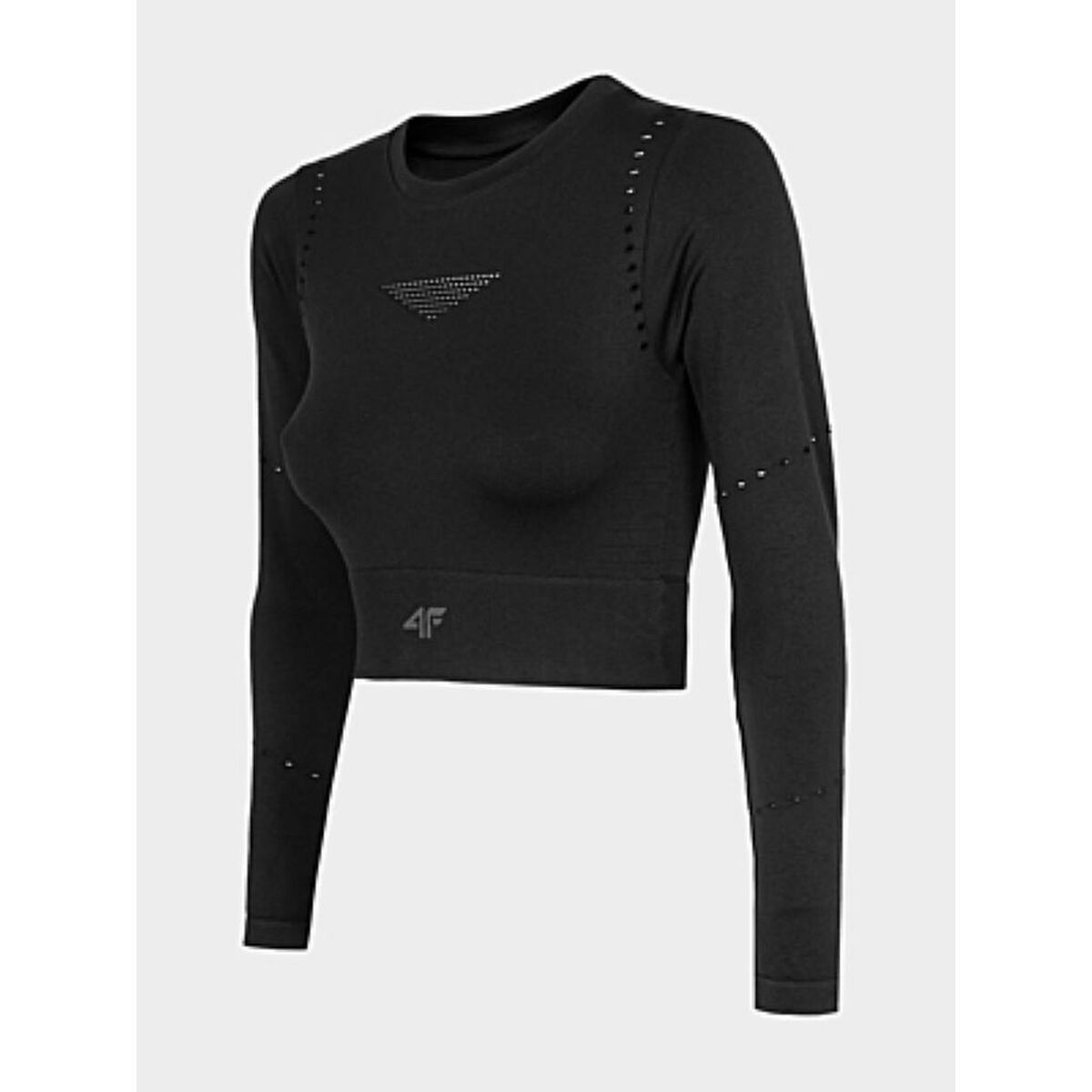 Maglia a Maniche Corte Donna PURE FORCE H4Z22 TSDLF010  4F Nero