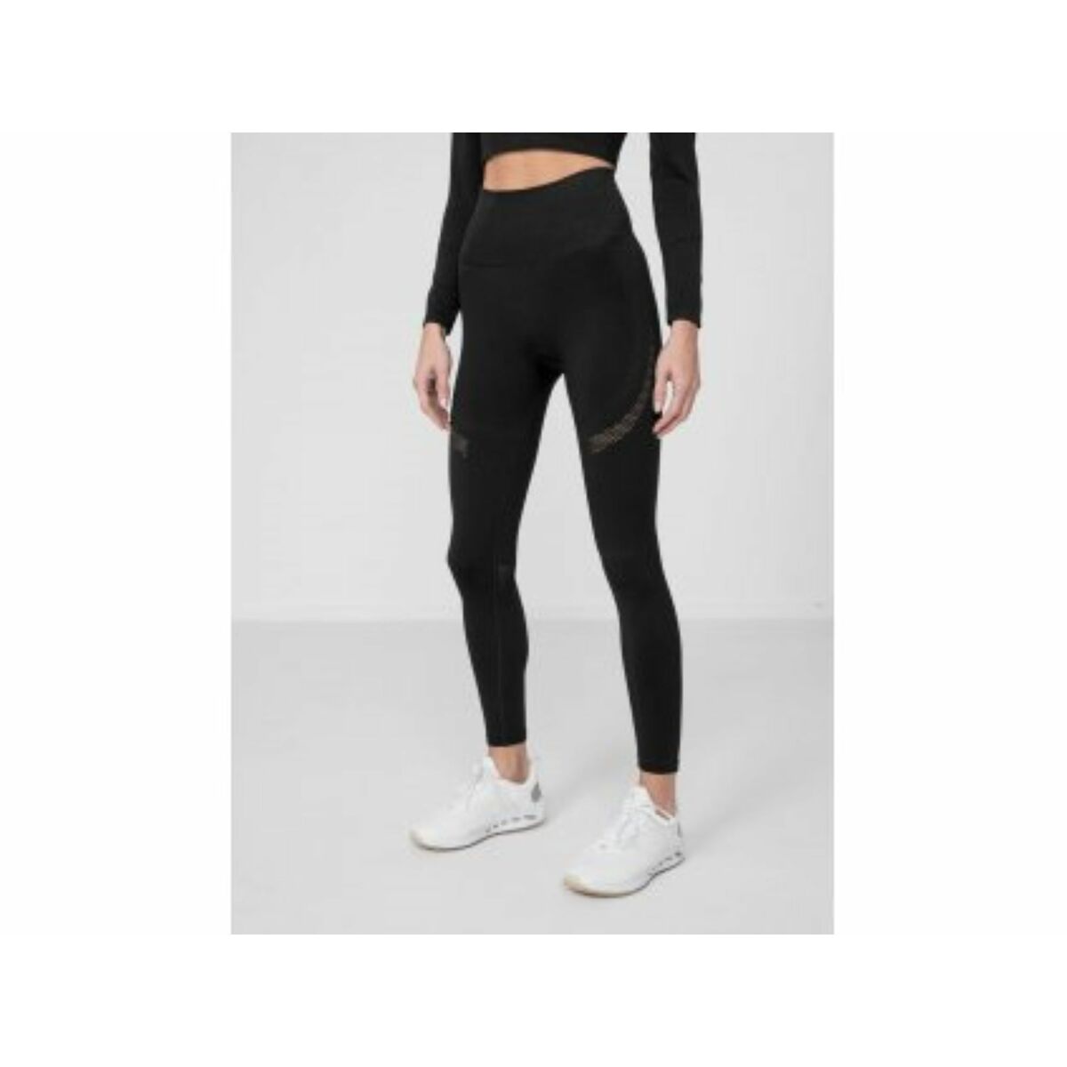 Leggings Sportivo da Donna PURE FORCE PANT H4Z22 SPDF012 4F Nero