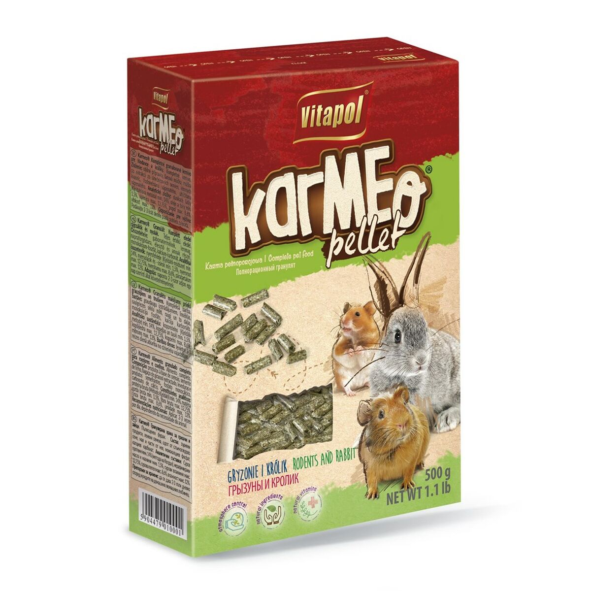 Io penso Vitapol Karmeo Pellet Coniglio Roditori 500 ml 500 g