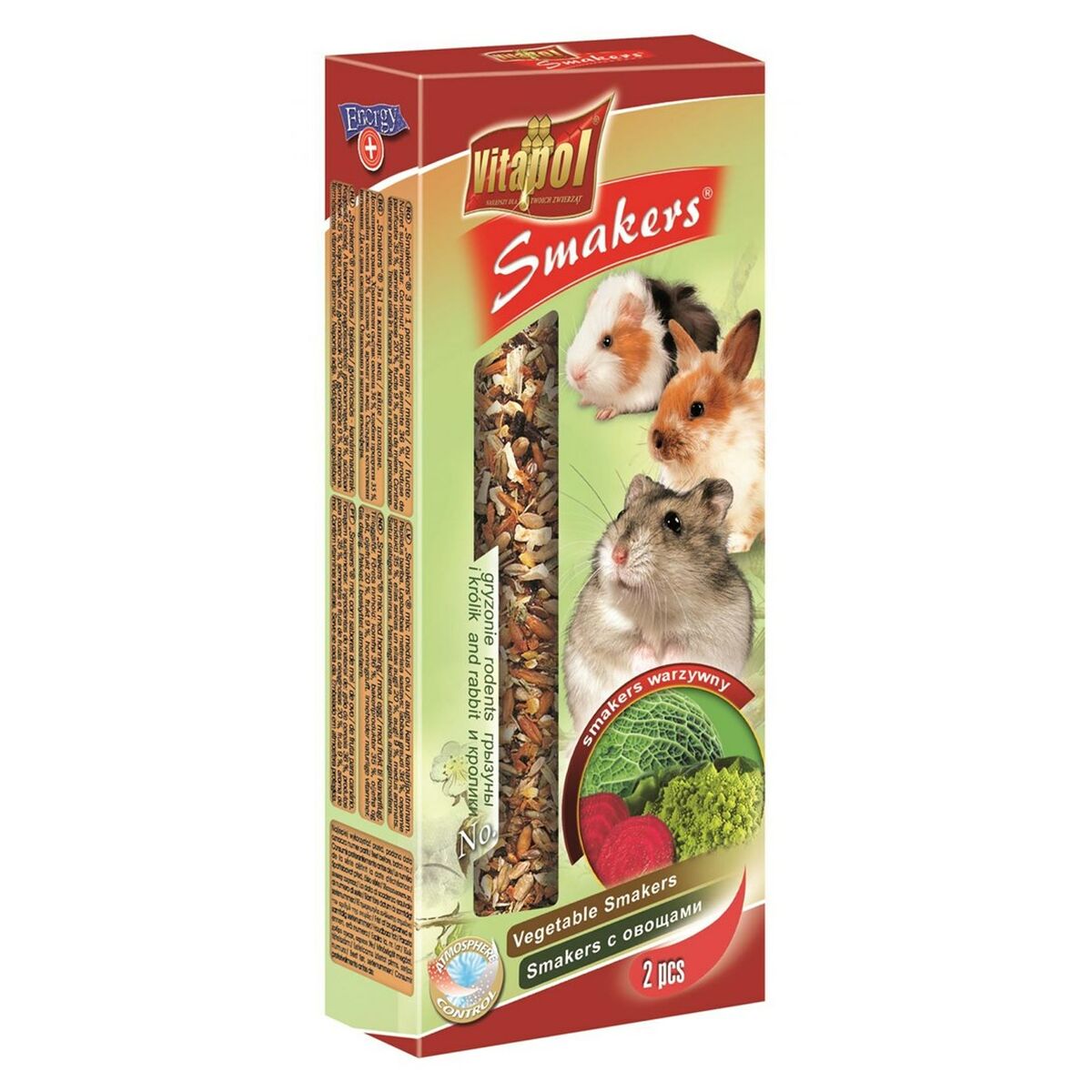 Snacks Vitapol Smakers Animali piccoli 90 g