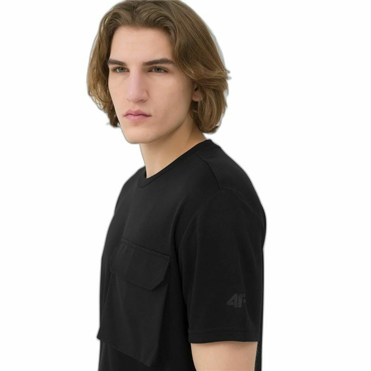 Maglia a Maniche Corte Uomo 4F Fnk M200 Nero