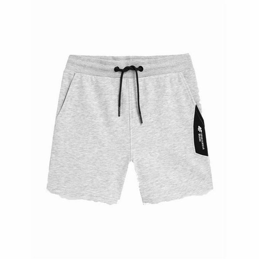 Pantaloncini Sportivi per Bambini 4F M049  Grigio