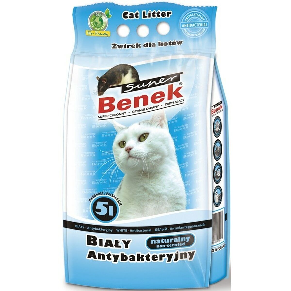 Sabbia per Gatti Super Benek                                 5 L