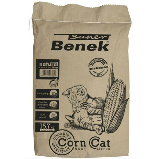 Sabbia per Gatti Super Benek Super Benek CORN 25 L